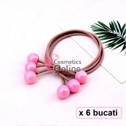 Elastice pentru codite Cod EL023 JJ, set 6 bucati 